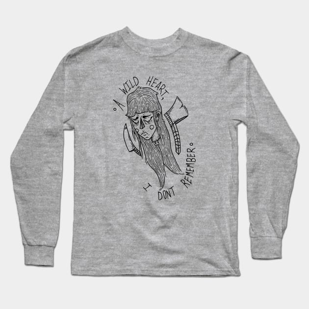 Wild Heart Long Sleeve T-Shirt by dallasjgiorgi@outlook.com